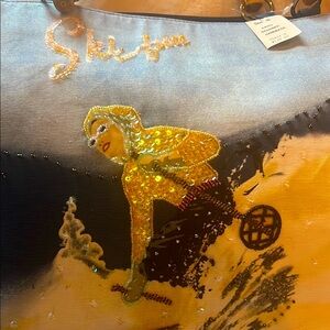 Magnolia Blue and White Artistic Tote Bag